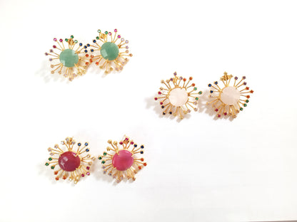 Starburst Gem Earrings