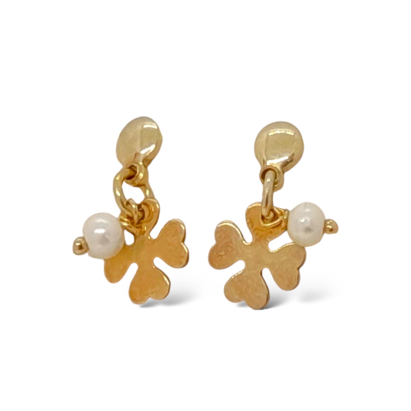 Lucky Charm Pearl Earrings