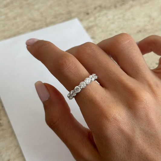 Bulky Eternity Band Ring