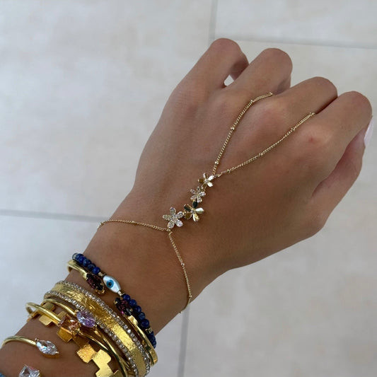 Flowers Hand Chain