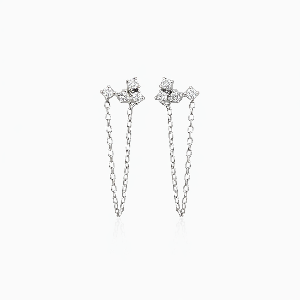 Constellation Chain Earrings