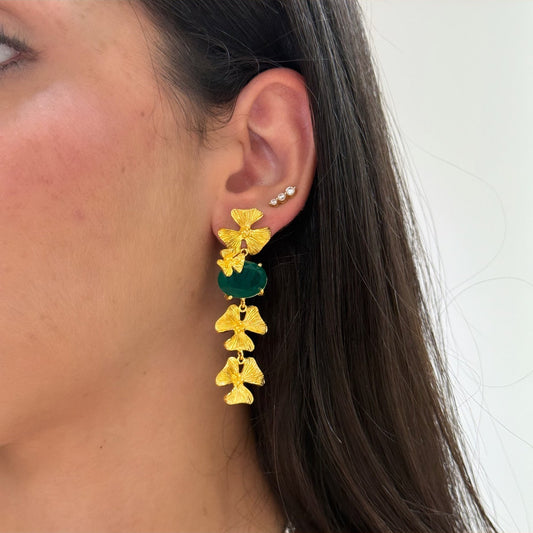 Cascading Flower Earrings