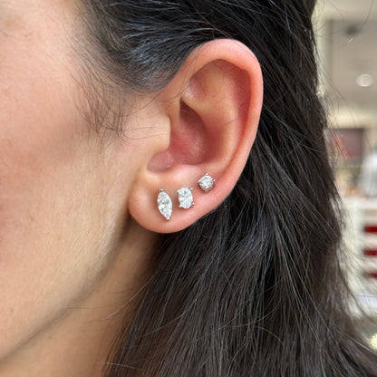 Marquise Stud Earrings