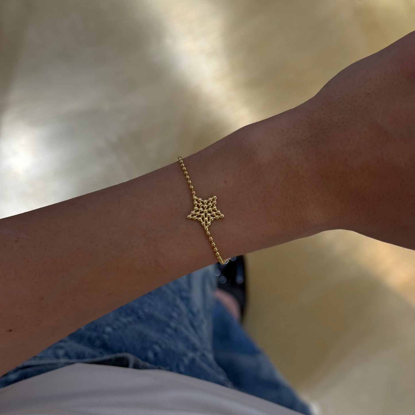 Dotted Star Bracelet