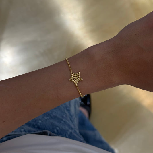 Dotted Star Bracelet