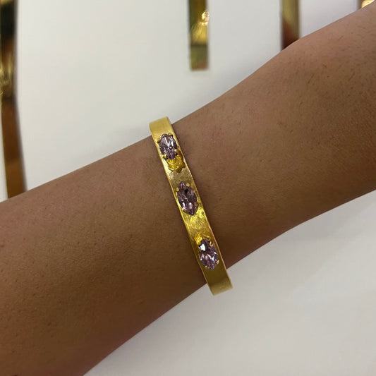 Tri-Marquise Swarovski Bangle