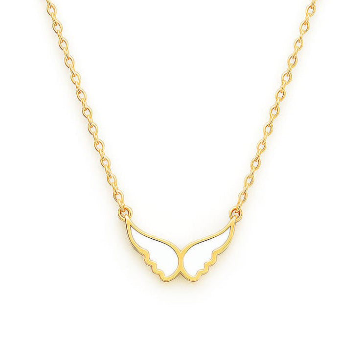 Colored Small Wing Necklace