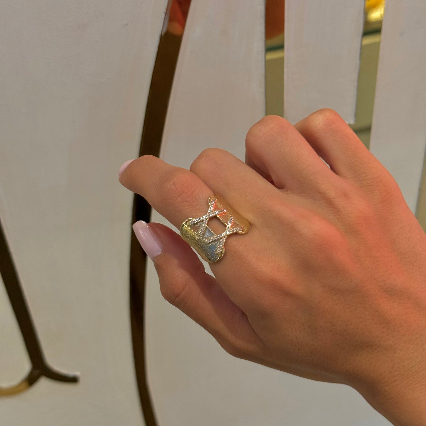 Double Corset Ring