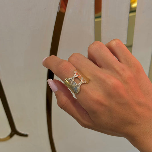 Double Corset Ring