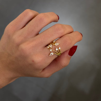 Sparkling Drops Ring
