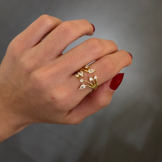 Sparkling Drops Ring