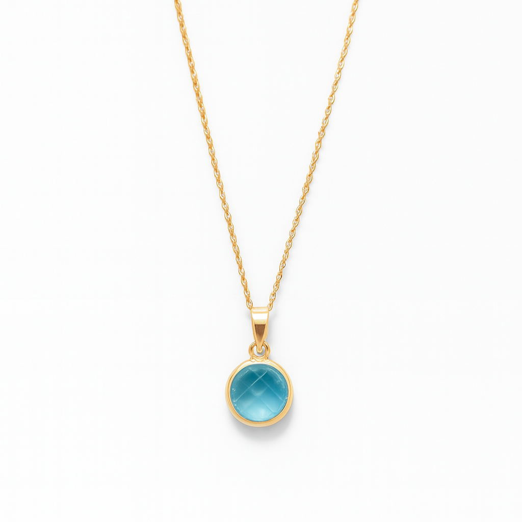 Birthstone Gem Necklace