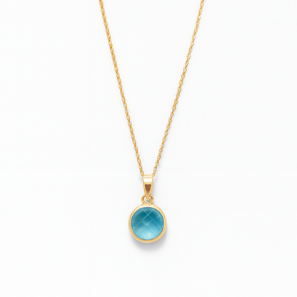 Birthstone Gem Necklace