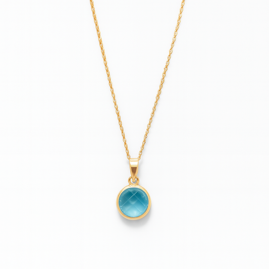 Birthstone Gem Necklace