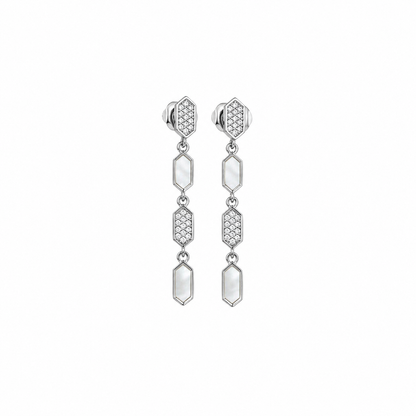 Mother of Pearl Dainty Earrings