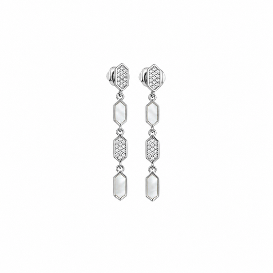 Mother of Pearl Dainty Earrings