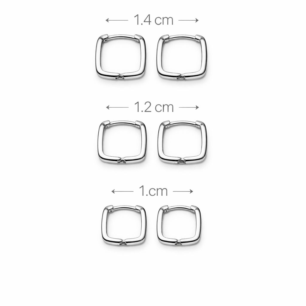 Plain Rectangle Hoops