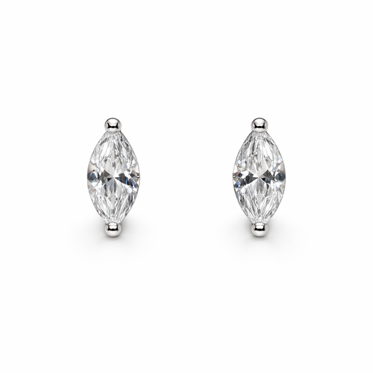 Marquise Stud Earrings