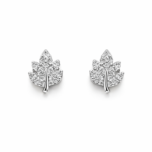 Leaf Stud Earrings
