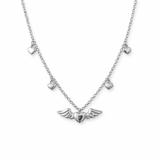 Flying Heart Necklace