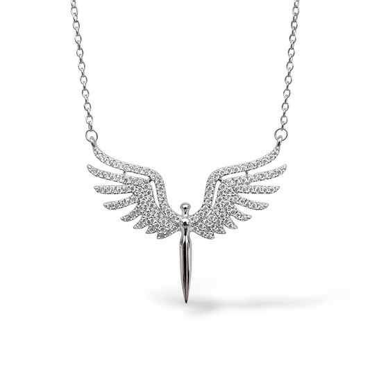 Wings of Grace Pendant Necklace