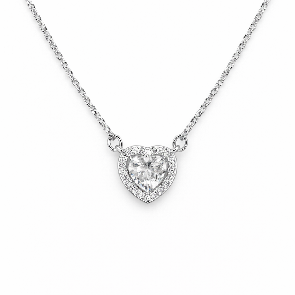 Small Eternal Heart Necklace