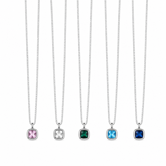 Squared Colored Necklace