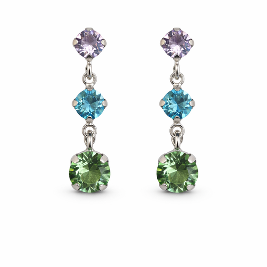Pastel Swarovski Earrings