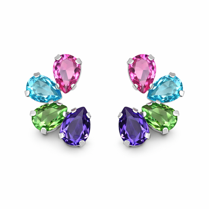 Arc Swarovski Earrings