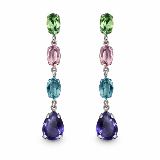 Pastel Drops Swarovski Earrings