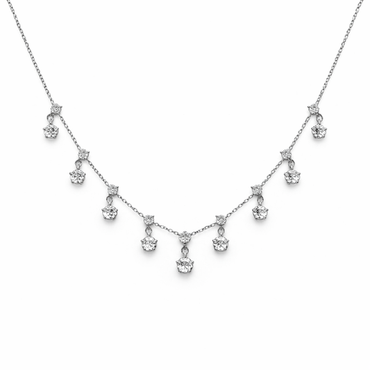 Sparkly Drops Necklace