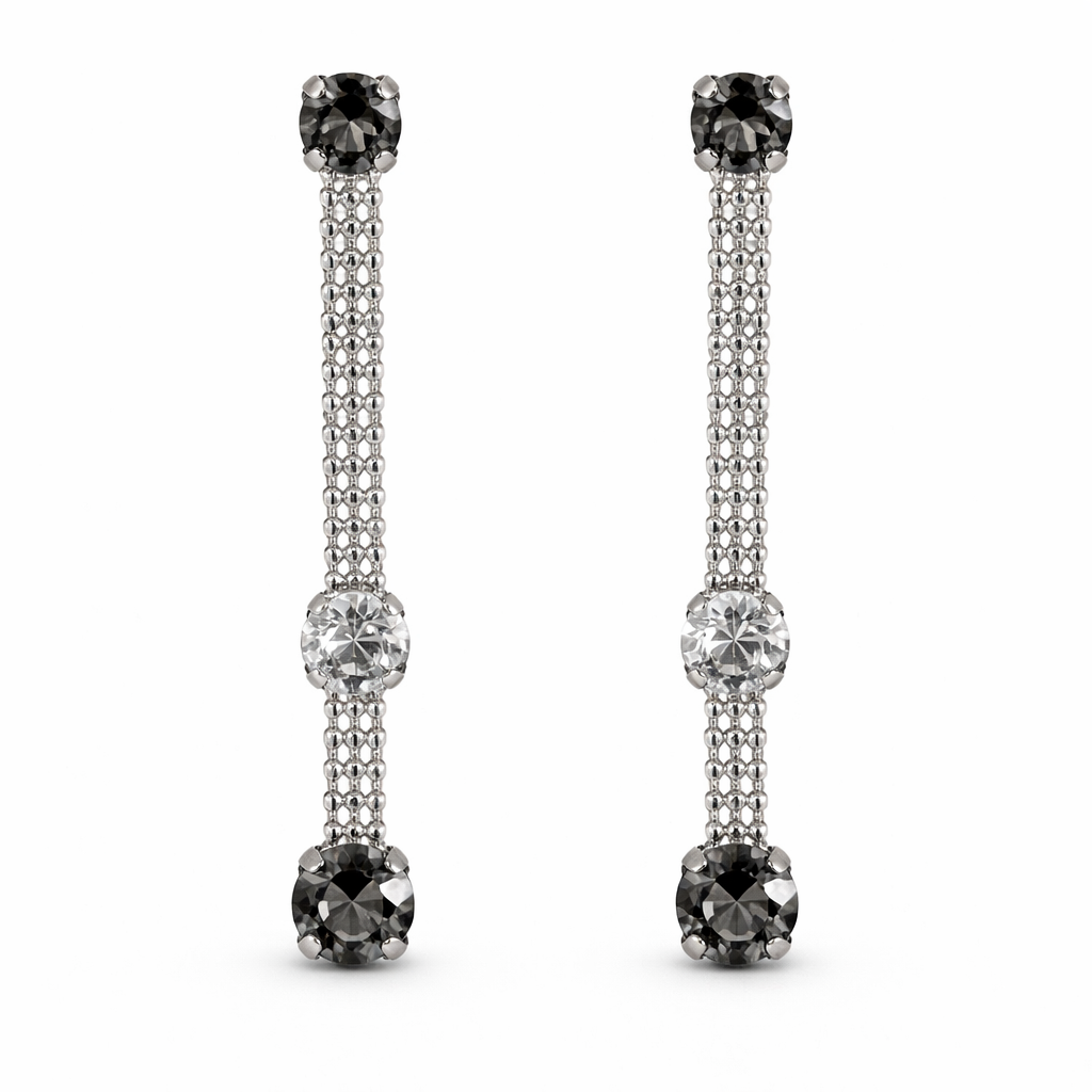 Swarovski Chain Earrings