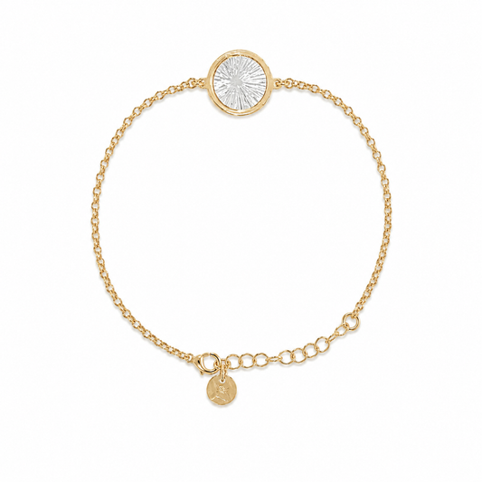 Two-Toned Round Bracelet
