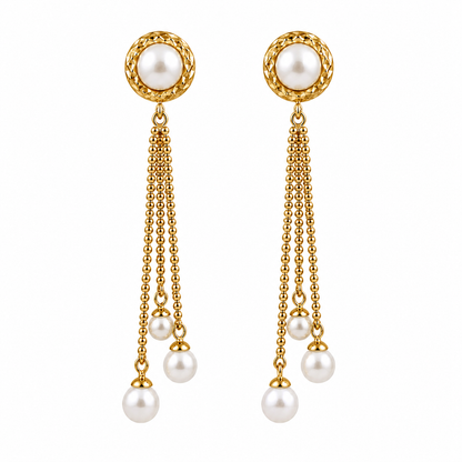 Vintage Pearl Earrings