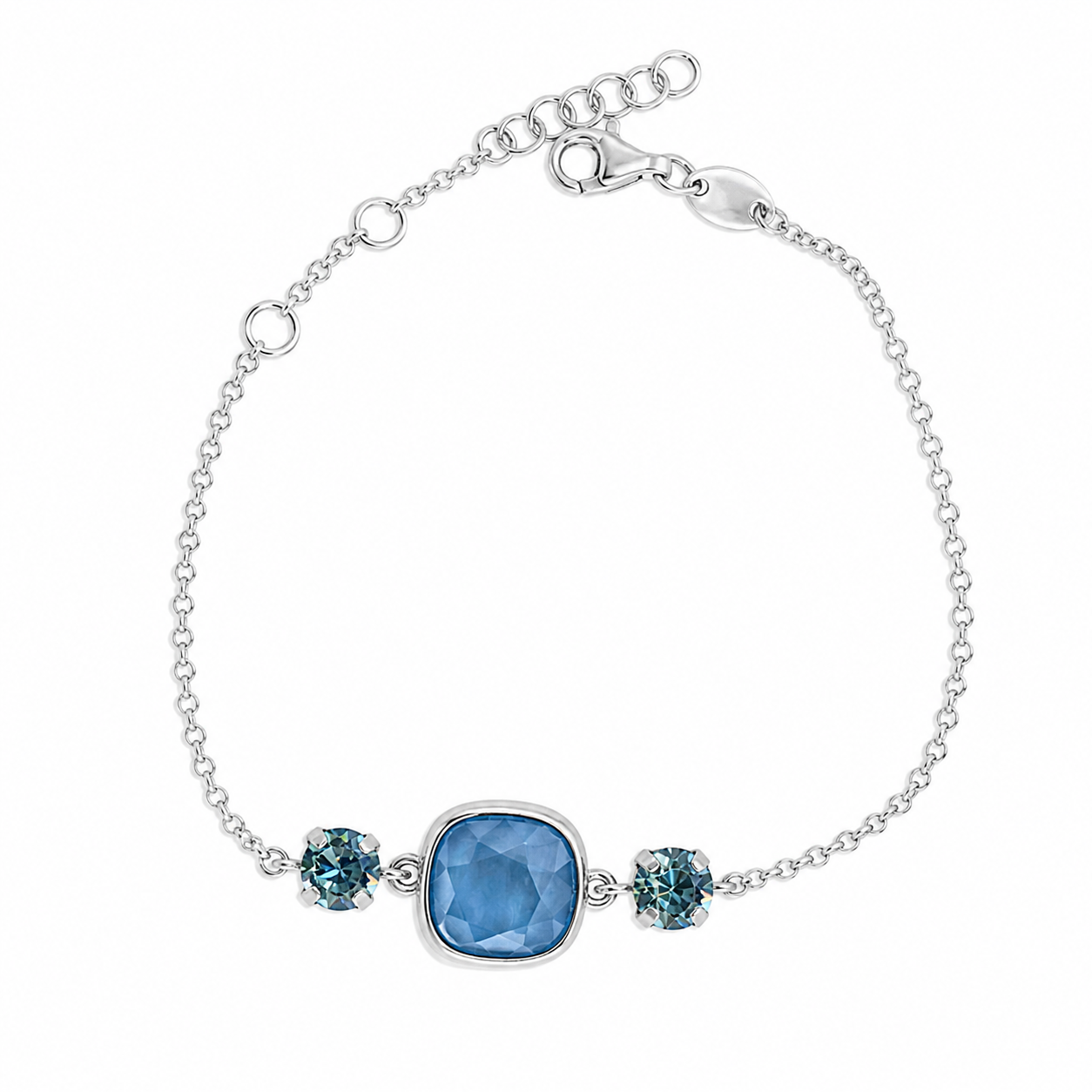 Denim Blue Swarovski Bracelet