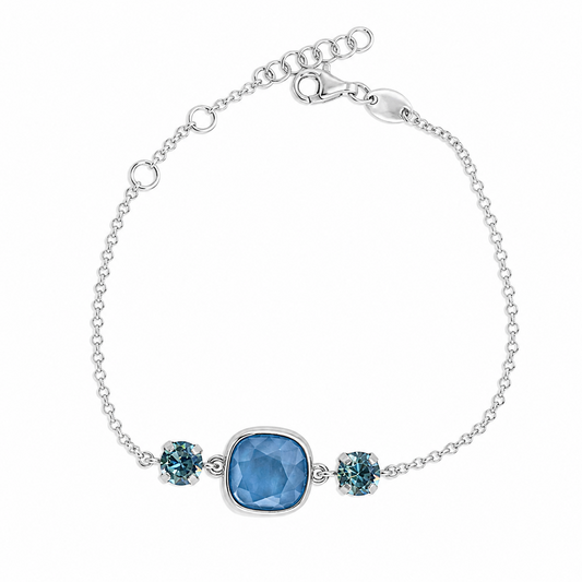 Denim Blue Swarovski Bracelet