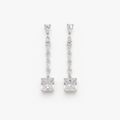 Square Drop Earrings