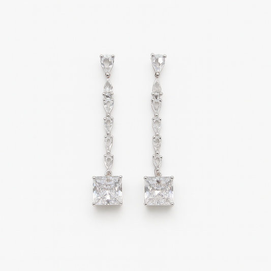 Square Drop Earrings