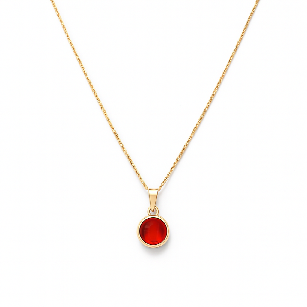 Birthstone Gem Necklace