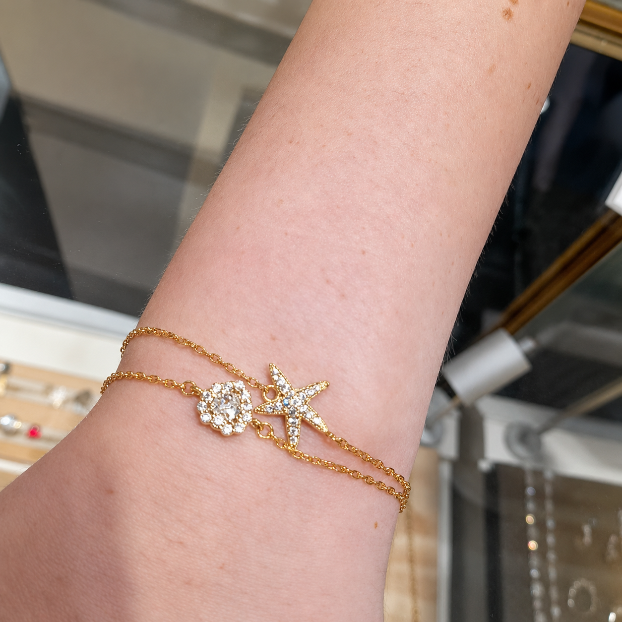Simple Starfish Bracelet