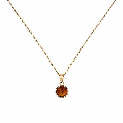 Birthstone Gem Necklace