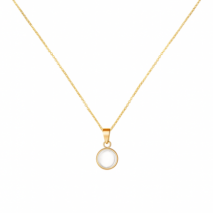 Birthstone Gem Necklace