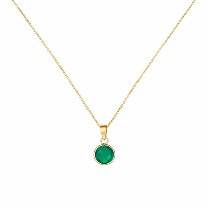 Birthstone Gem Necklace
