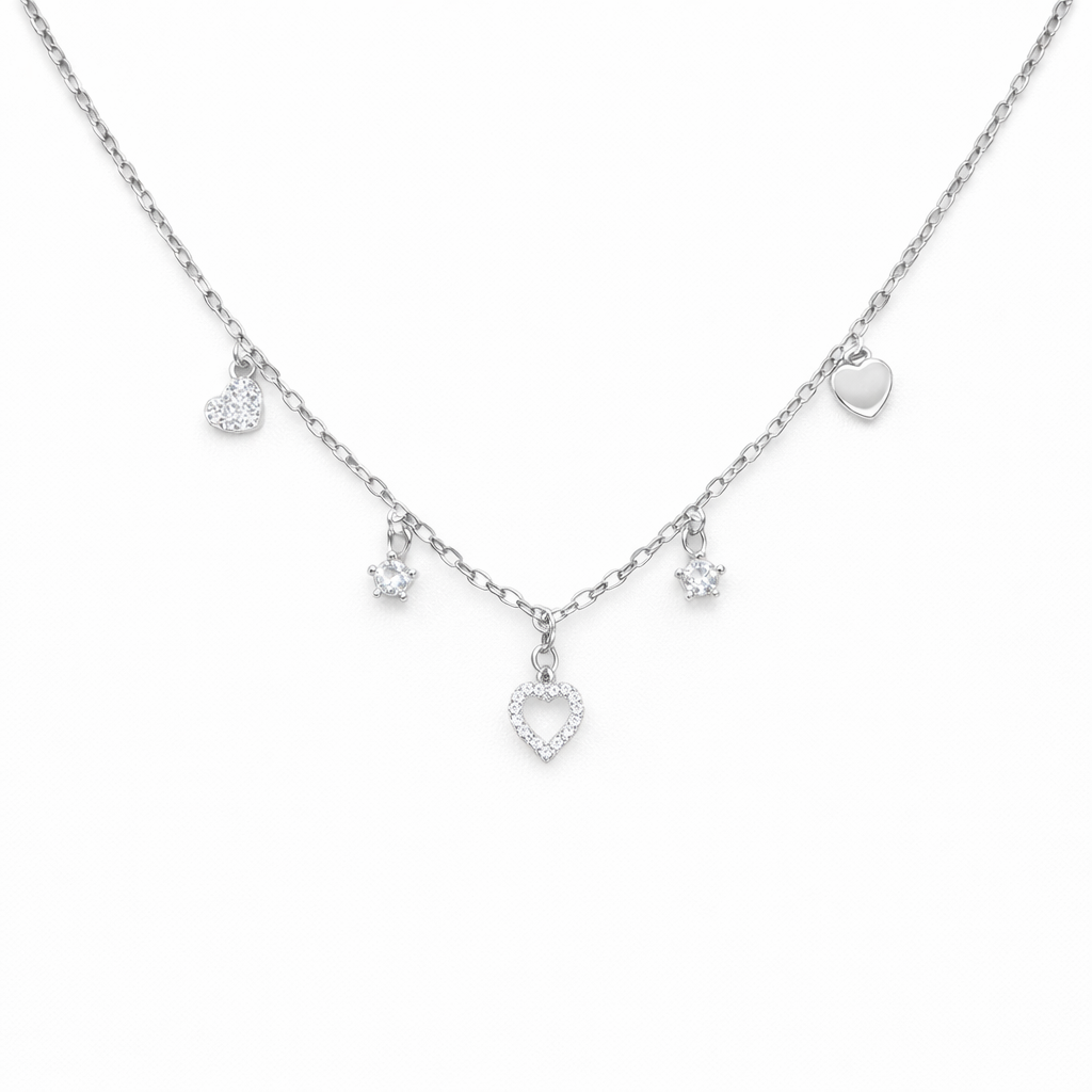 Heart Charms Necklace
