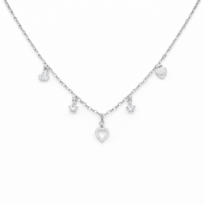 Heart Charms Necklace