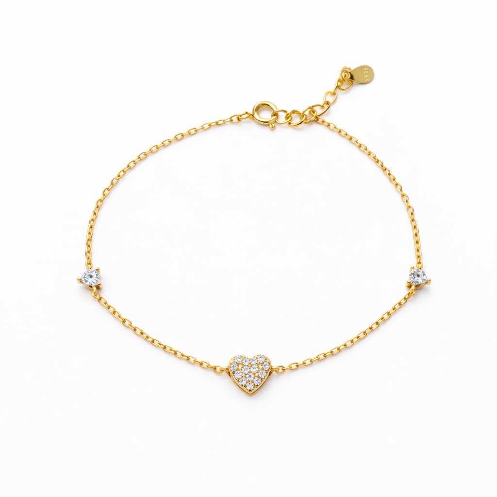 Delicate Heart Bracelet