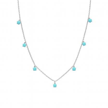 Turquoise Drops Necklace