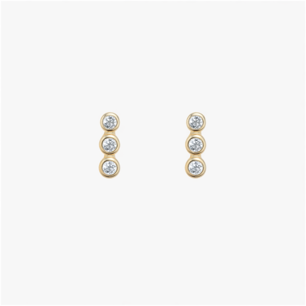 Dotted Stud Earrings