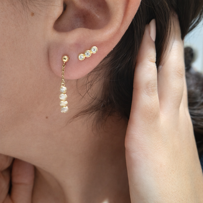 Dotted Stud Earrings