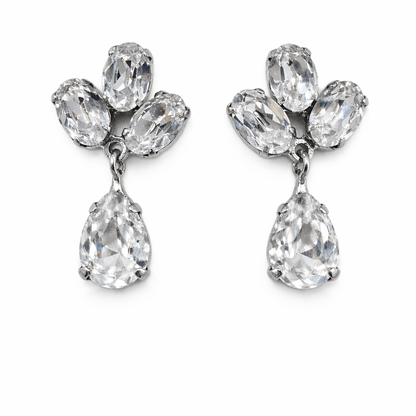 Petal Swarovski Earrings